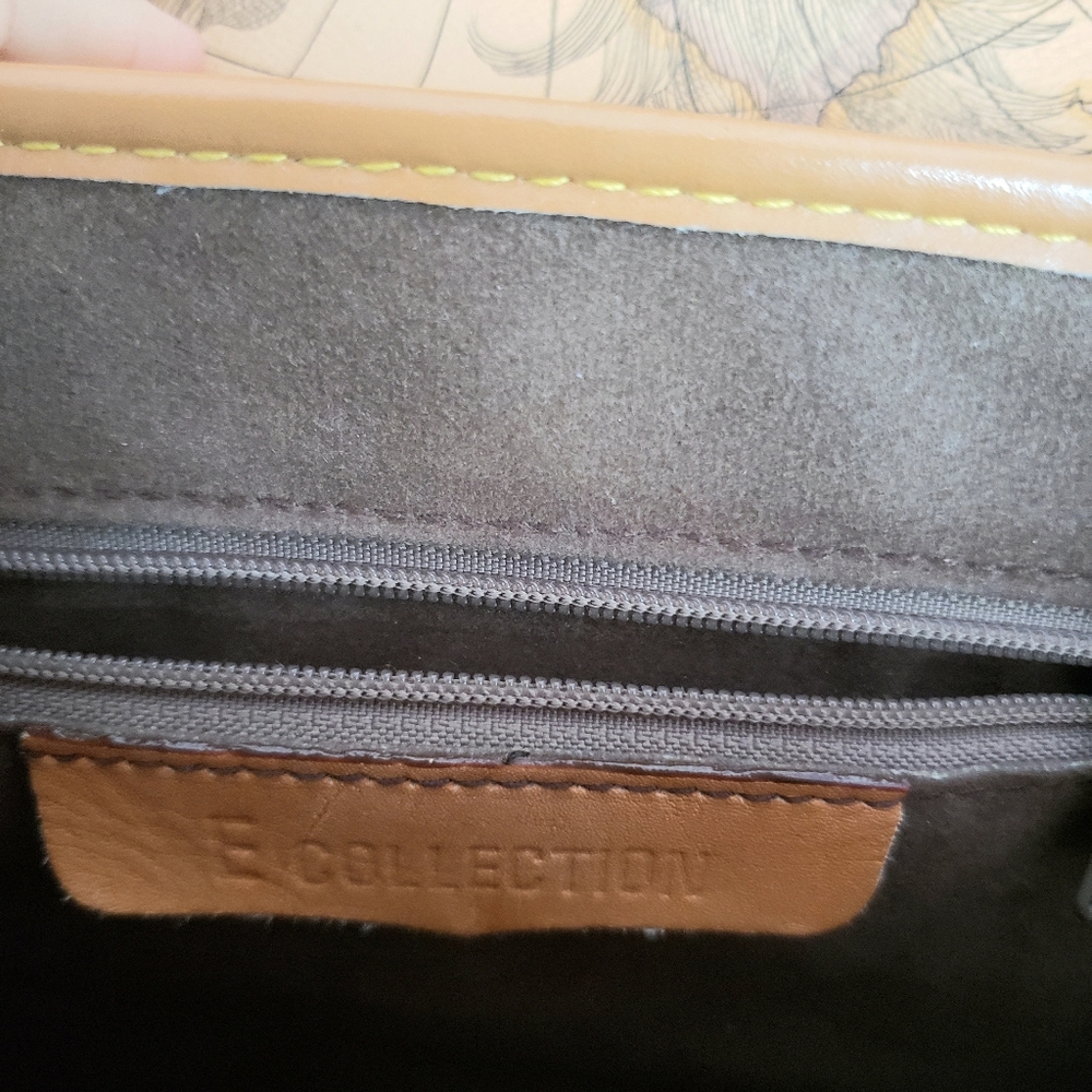 Tan Map Shoulder Bag - Picture 9 of 9